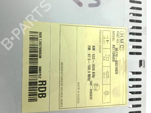Radio HYUNDAI i30 (GD) 1.4 CRDi | BP18359618E6