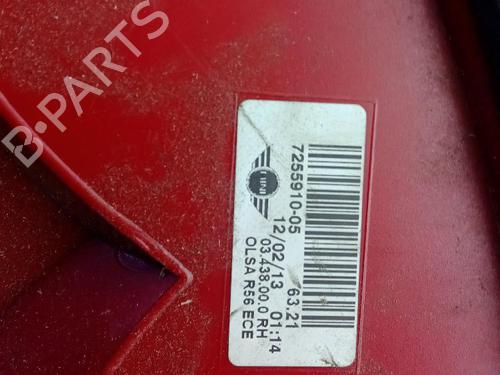Right taillight MINI MINI (R56) Cooper | BP29498096C35 