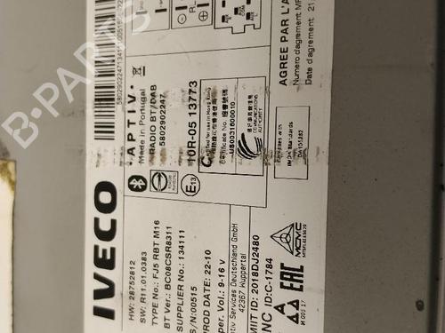 Display IVECO DAILY VI Platform/Chassis NaturalPower 35S14, 35C, 38S, 40C, 50C, 60C, 65C, 70C | BP36964238C48 - Image 3