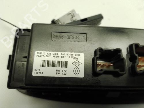 Left front window switch RENAULT KADJAR (HA_, HL_) 1.5 dCi 110 (HLA3) | BP30171009I27