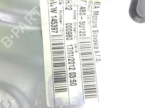 Front right window mechanism KIA SPORTAGE III (SL) 1.7 CRDi | BP24045048C23 