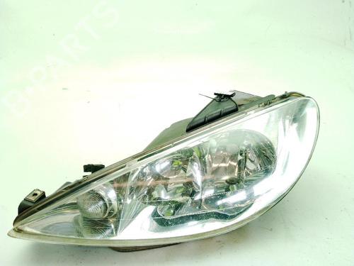 Used Left headlight Left headlight PEUGEOT 206 Hatchback (2A/C) 1.4 HDi eco 70 (68 hp) 34506322 34506322