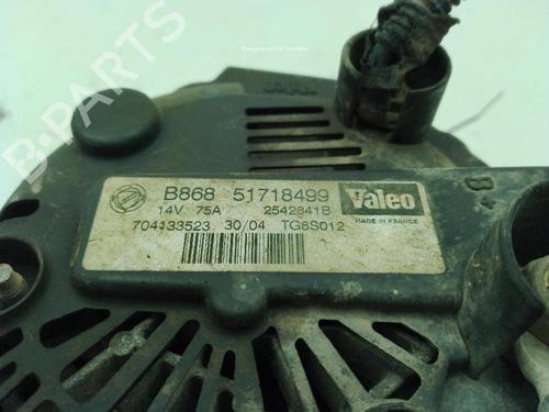 Alternator LANCIA YPSILON (843_) 1.3 JTD (843.AXD11, 843.AXD1A) | BP32227307M7  - Image 5