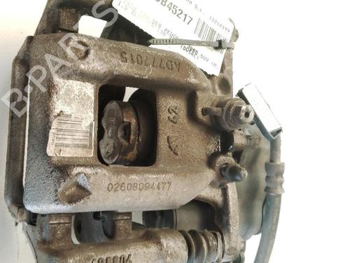 Right rear brake caliper PEUGEOT 3008 II SUV (MC_, MR_, MJ_, M4_) 1.5 BlueHDi 130 | BP26195055M106 