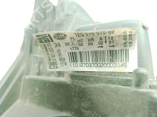 Right headlight OPEL ASTRA H (A04) 1.4 (L48) | BP25984643C29 