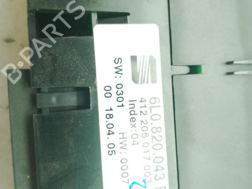 Climate control SEAT IBIZA III (6L1) 1.9 TDI | BP25865674I5 