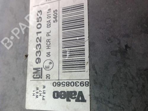 Right headlight OPEL MERIVA A MPV (X03) 1.7 DTI (E75) | BP28367962C29 