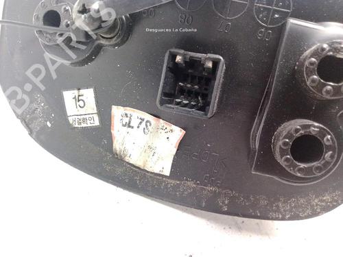 Right mirror KIA CARENS III MPV (UN) 2.0 CRDi 140 | BP27472876C27 