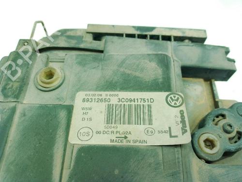Scheinwerfer links VW PASSAT B6 (3C2) 2.0 TDI 16V | BP28620118C28 