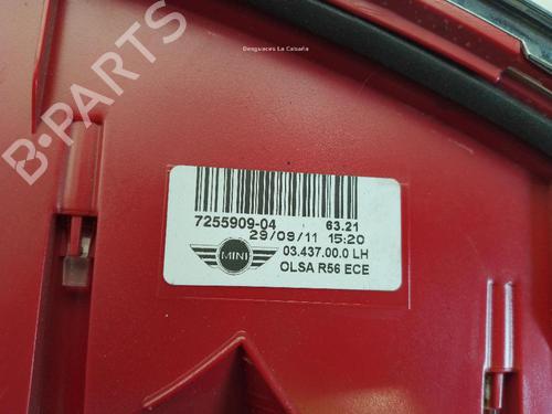 Left taillight MINI MINI (R56) Cooper SD | BP30146256C34 