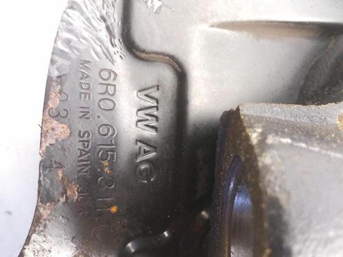Left front steering knuckle VW POLO V (6R1, 6C1) 1.6 TDI | BP24048219M25 