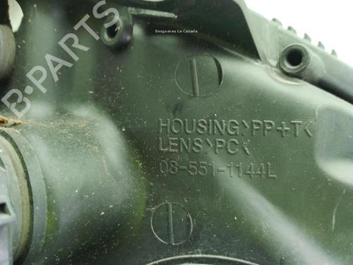 Left headlight RENAULT SCÉNIC II (JM0/1_) 1.9 dCi (JM0G, JM12, JM1G, JM2C) | BP30718599C28