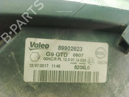 Left headlight CITROËN JUMPY II Van 1.6 HDi 90 8V | BP31352360C28 