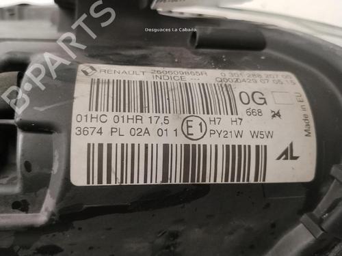 Left headlight RENAULT MEGANE III Hatchback (BZ0/1_, B3_) 1.5 dCi (BZ1G, BZ1W, BZ0R) | BP36554989C28 - Image 5
