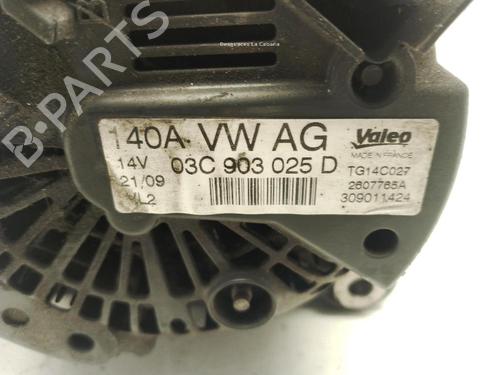 Alternator VW GOLF VI (5K1) 1.4 TSI | BP40062176M7 - Image 5
