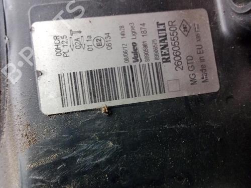 Left headlight RENAULT CLIO III (BR0/1, CR0/1) 1.5 dCi | BP29328958C28 