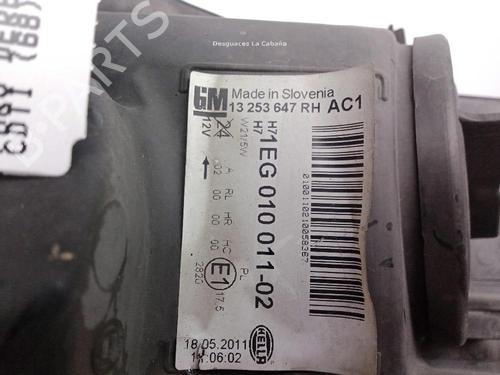 Right headlight OPEL ASTRA J (P10) 1.7 CDTI (68) | BP28367984C29 - Image 5