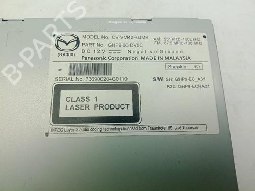 Display monitor MAZDA 6 Estate (GJ, GL) 2.2 D | BP31966895C48