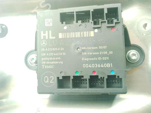 Rear left window mechanism MERCEDES-BENZ C-CLASS (W204) C 200 CDI (204.001) | BP29554932C24 