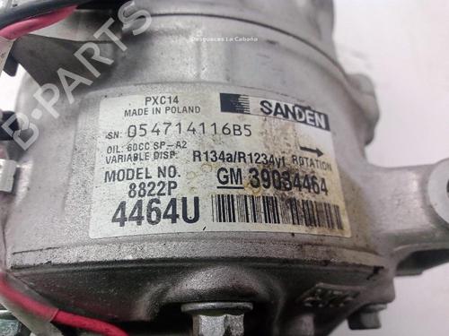 AC compressor OPEL ASTRA K (B16) 1.6 CDTi (68) | BP24156182M34 