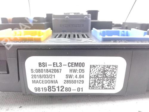 Fuse box CITROËN JUMPY III Platform/Chassis (V_) 1.6 BlueHDi 95 | BP24043916E1 - Image 3