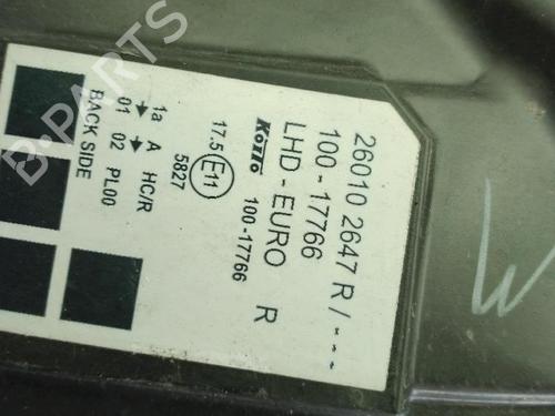 Right headlight RENAULT KANGOO Express (FW0/1_) 1.5 dCi 75 (FW07, FW10, FW04) | BP32658695C29 