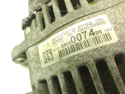 Alternator PEUGEOT 208 I (CA_, CC_) 1.2 VTI 82 | BP18366443M7 