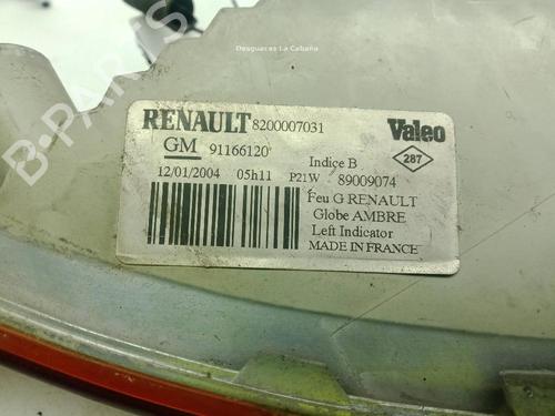 Left front indicator RENAULT TRAFIC II Van (FL) 1.9 dCi 100 (FL0C, FL0K, FL0B) | BP31989085C32 