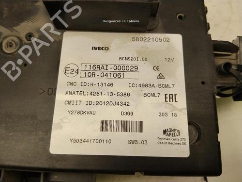 Control unit IVECO DAILY VI Van 33S14, 35S14, 35C14, 42S14 | BP40121643M11 - Image 3