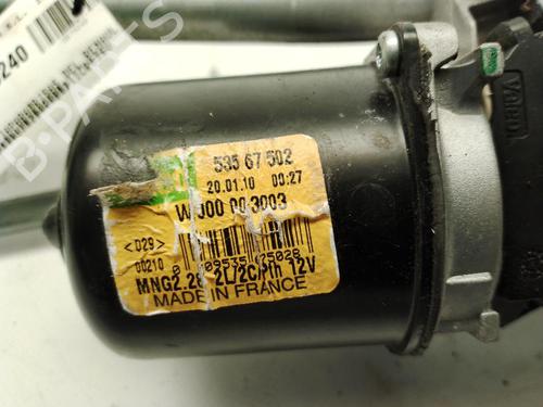 Front wiper motor RENAULT CLIO III (BR0/1, CR0/1) 1.2 16V (BR02, BR0J, BR11, CR02, CR0J, CR11) | BP30171166M29 