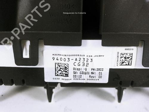 Instrument cluster KIA CEE'D (JD) 1.4 CRDi 90 | BP31990112C47