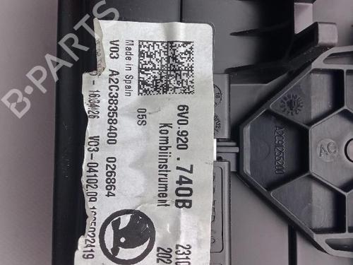 Instrument cluster SKODA FABIA III (NJ3) 1.0 | BP18362001C47 