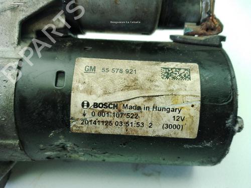 Startmotor OPEL CORSA E (X15) 1.4 (08, 68) | BP37459259M8 - Image 2