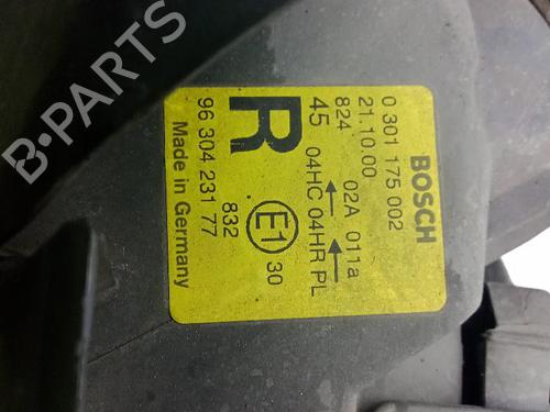 Right headlight PEUGEOT 406 (8B) 1.8 16V | BP24003663C29 