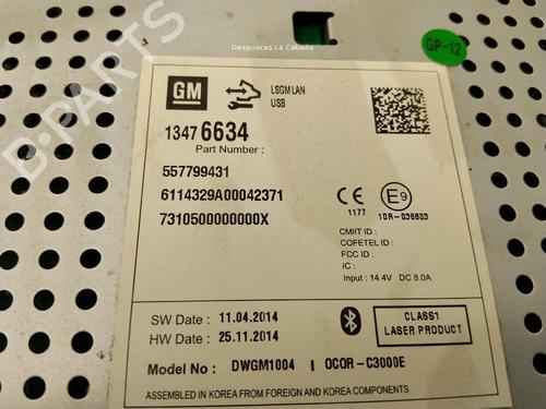 Radio OPEL CORSA E (X15) 1.3 CDTI (08, 68) | BP39579468E6 - Image 3