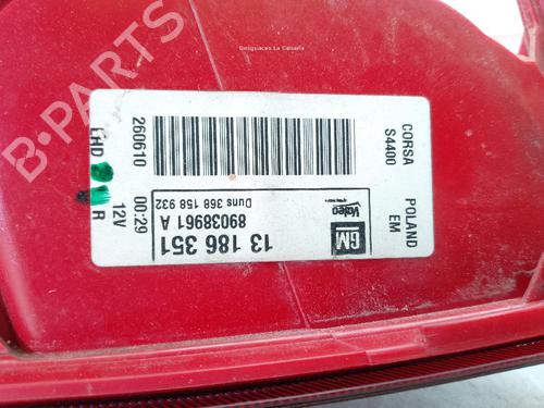 Right taillight OPEL CORSA D (S07) 1.2 (L08, L68) | BP24050402C35 