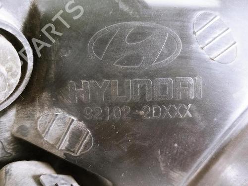 Right headlight HYUNDAI ELANTRA III (XD) 2.0 CRDi | BP18362623C29 