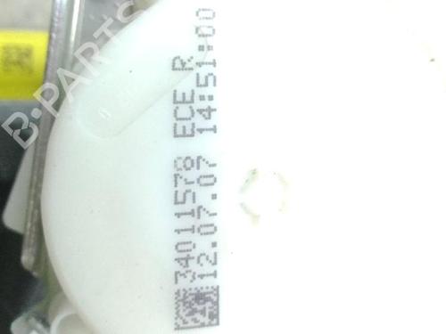 Front right seatbelt MERCEDES-BENZ C-CLASS (W204) C 220 CDI (204.008) | BP33454611I25 - Image 2
