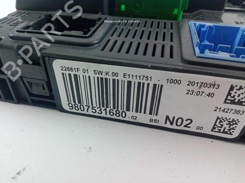 Fuse box PEUGEOT 208 I (CA_, CC_) 1.2 VTI 82 | BP24121584E1 