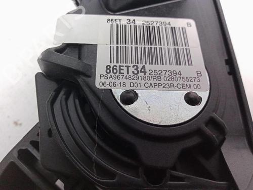 Pedal PEUGEOT 3008 II SUV (MC_, MR_, MJ_, M4_) 1.5 BlueHDi 130 | BP27604668I4 