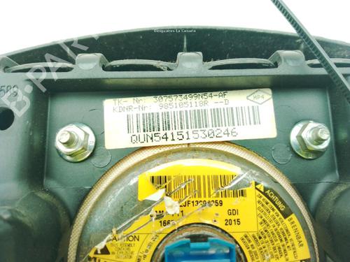 Førerens kollisjonspute DACIA DOKKER MPV (KE_) 1.5 dCi / Blue dCi 75 (KEAJ, KEAH, KEJW) | BP25597632C9 