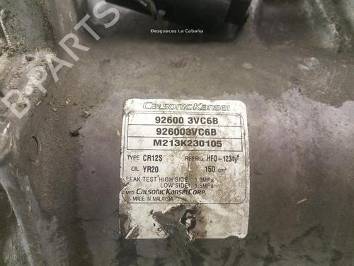 AC compressor NISSAN NOTE (E12) 1.5 dCi | BP18363168M34 