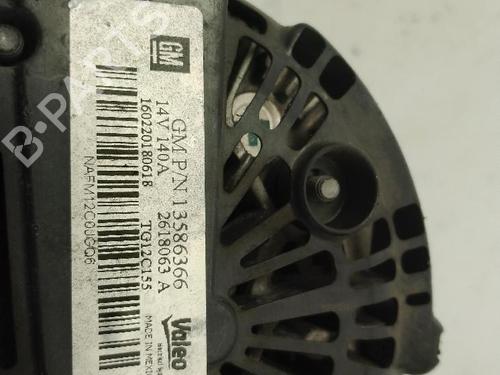Alternator OPEL INSIGNIA A Sports Tourer (G09) 1.6 CDTi (35) | BP26881593M7 