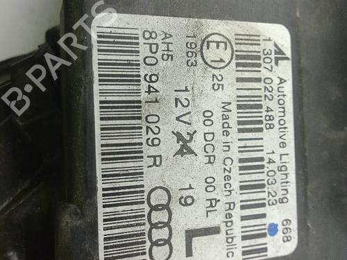 Left headlight AUDI A3 Sportback (8PA) 2.0 TDI 16V | BP32132292C28 