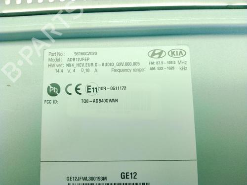 Radio HYUNDAI TUCSON (NX4E, NX4A) 1.6 T-GDi Hybrid 48V HTRAC | BP28009155E6 