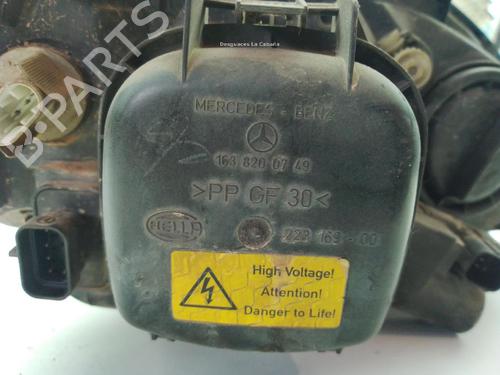 Left headlight MERCEDES-BENZ M-CLASS (W163) ML 400 CDI (163.128) | BP30367922C28 - Image 5