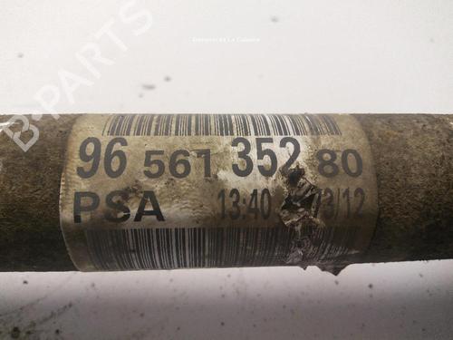 Left front driveshaft CITROËN C4 II (NC_) 1.6 VTi 120 LPG (NC5FS0) | BP24045547M38 