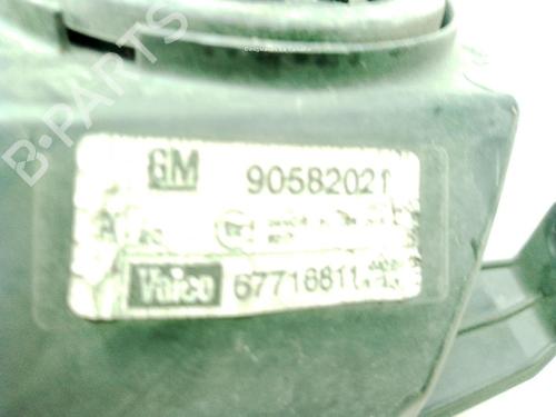 Left headlight OPEL ZAFIRA A MPV (T98) 1.8 16V (F75) | BP23999715C28 