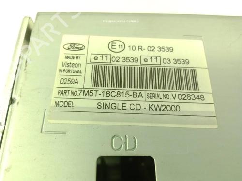 Radio FORD FOCUS II (DA_, HCP, DP)  | BP26233038E6 