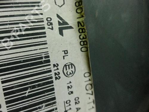 Left headlight CITROËN C2 (JM_) 1.4 HDi | BP32313138C28